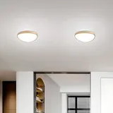 Fabas Luce Quirk Deckenleuchte 1 Messing satiniert IP20