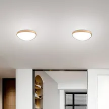 Fabas Luce Quirk Deckenleuchte 1 Messing satiniert IP20