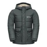 Jack Wolfskin Kinder Snow Fox Jacke (Größe 92, gruen)