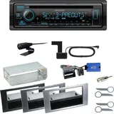 Kenwood KDC-BT950DAB Bluetooth DAB Einbauset für Ford Focus C-Max Fiesta Transit
