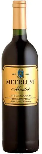 Merlot Meerlust Wine Estate 2018