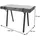 MCW MCW-L54 Konsolentisch 75x100x40 cm dunkle Wildeiche