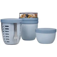 Mepal Ellipse Pot-Set 3-teilig - Nordic Blue