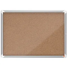 NOBO Schaukasten Premium Plus 8 x A4 Kork Naturbraun