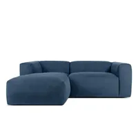 Konsimo Ecksofa Buffo ¦ blau ¦ Maße (cm): B:
