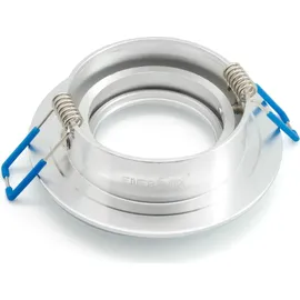 Energmix Einbaurahmen 1 Stück schwenkbar Aluminium/Silber