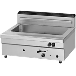 Konditorei gasfriteuse 20 liter auf dem tisch - 700x580x250 mm - 12 Kw - 390081GF Eurast