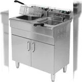 Yato Gastro Fritteuse 2x11,5L mit Unterschrank 2x5000W 520x730x900mm 380-400V