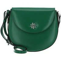 Picard Black Tie Crossbody Bag with Flap Green