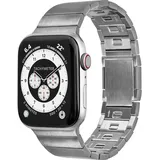 LAUT LINKS 2.0 Armband 42/44/45/49mm (42 mm, 44 mm, 45 mm, 49 mm, Edelstahl), Uhrenarmband, Silber