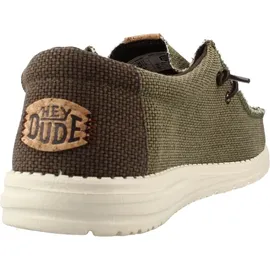 HEYDUDE Wally Braided Herren Grün 43