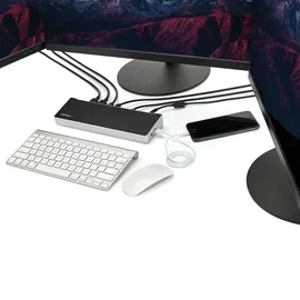 Startech StarTech.com 4K USB-C Dock, Dreifach UHD 4K Monitor Dockingstation, Mac & Windows, HDMI/DisplayPort, 100W Power Delivery