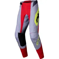 Alpinestars Techstar Melt Textilhose - Rot/Grau/Dunkelgrau / 32