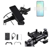 K-S-Trade Smartphone-Halterung für Samsung Galaxy A06 5G, (Handyhalterung das Fahrrad Halter Lenkstange Fahrradhalterung) schwarz