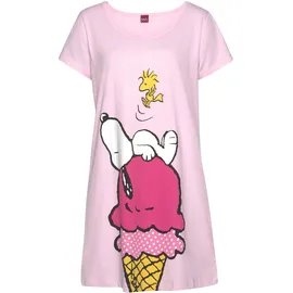 Peanuts Sleepshirt Nachthemd Rosa 56/58