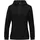 Jako Damen Zip Hoodie Pro Casual, Schwarz, 36