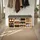 Tectake Schuhschrank 103,5 x 48 x 30 cm mit Sitzbank / braun