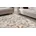 Kayoom Spark 210 Lederteppich 120 x 170 cm elfenbein/chrom