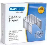 Rapesco Heftklammern 923/20 mm Silber 1000 St.