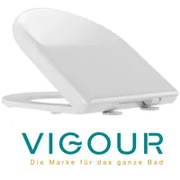 VIGOUR GmbH Clivia WC-Sitz Absenkautomatik Weiß