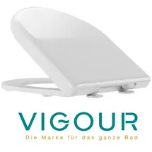 VIGOUR GmbH Clivia WC-Sitz Absenkautomatik Weiß