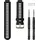 Garmin Forerunner 735XT Ersatzarmband Schwarzes/Graues aus Silikon -