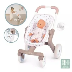 Kinderbetreuung: Kinderwagen mit Schwenkrädern