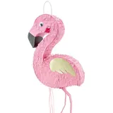 partydeco Pinata, Piñata 55x25x8cm Flamingo zum Befüllen Rosa rosa