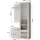 ax living Magnola Garderobenschrank 100 x 35 x 180,5 cm Weiß