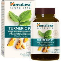 Himalaya Kurkuma 95 Supplement mit Curcumin/Curcuminoiden, unterstützt das Immunsystem, Widerstand gegen Allergien, 600 mg, Vegan, Glutenfrei, 60 Kapseln