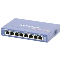 Netgear GS108GE Switch 8 Port Desktop Gigabit lüfterlos
