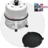 COBB 30mbar Premier+ Gas DELUXE Grill für Gas Außensteckdose inkl. Griddle+ (CO5...
