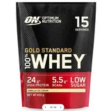 Optimum Nutrition Gold Standard 100% Whey Vanilla Ice Cream Pulver 450 g