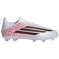 adidas F50 League Laceless FG/MG Cloud White / Core Black / Lucid Red 31