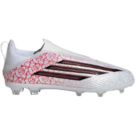 adidas F50 League Laceless FG/MG Cloud White / Core Black / Lucid Red 31