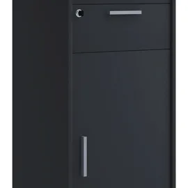 VCM Stehpult Meeta mit Tür" Schwarz