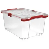 Rotho Aufbewahrungsbox Evo Total inkl. Deckel 15 L transparent