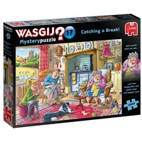 JUMBO Spiele Jumbo Wasgij Mystery 17 Friede, Freude, Eierkuchen 1000 Teile