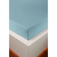Bellana jersey Royal jersey Spannbetttuch Blau, 90-100-120 x 200-220