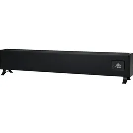 Dörr  Eurom Alutherm Sockelleiste 2000 schwarz - Konvektorkachel 2000 W - Schwarz