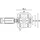 HellermannTyton IWS-Wellrohrhalter CTCC-IWS29-MB43-GY20