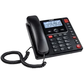 Fysic FX-3940 Telefon Analoges Telefon Anrufer-Identifikation Schwarz