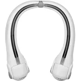 Walfront Tragbarer Nackenventilator, Flügelloses Design, 3 Geschwindigkeiten mit 2400-mAh-Akku für Kühlung Im Freien und auf Reisen