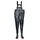 PORTWEST Sicherheits Brust-Watstiefel Gummistiefel Schwarz 46