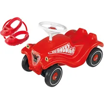 Big Bobby Car Classic inkl. Flüsterräder und Schuhschoner rot