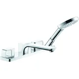 Hansgrohe Axor Urquiola 4-Loch Fliesenrandarmatur, - brushed Nickel