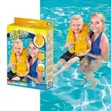 Bestway 32034 Swim Safe ABC Schwimmweste Gelb Schwimmhilfe Badespass 3-6 Jahre