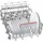 Bosch Serie 4 SPV4EMX25E Einbau-Geschirrspüler (vollintegrierbar, 450 mm breit)