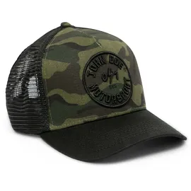 John Doe Camou Kappe Camouflage schwarz/grün-braun Einheitsgröße