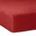 Traumschlaf Spannbettlaken Biber 120 x 200 - 130 x 200 cm rot